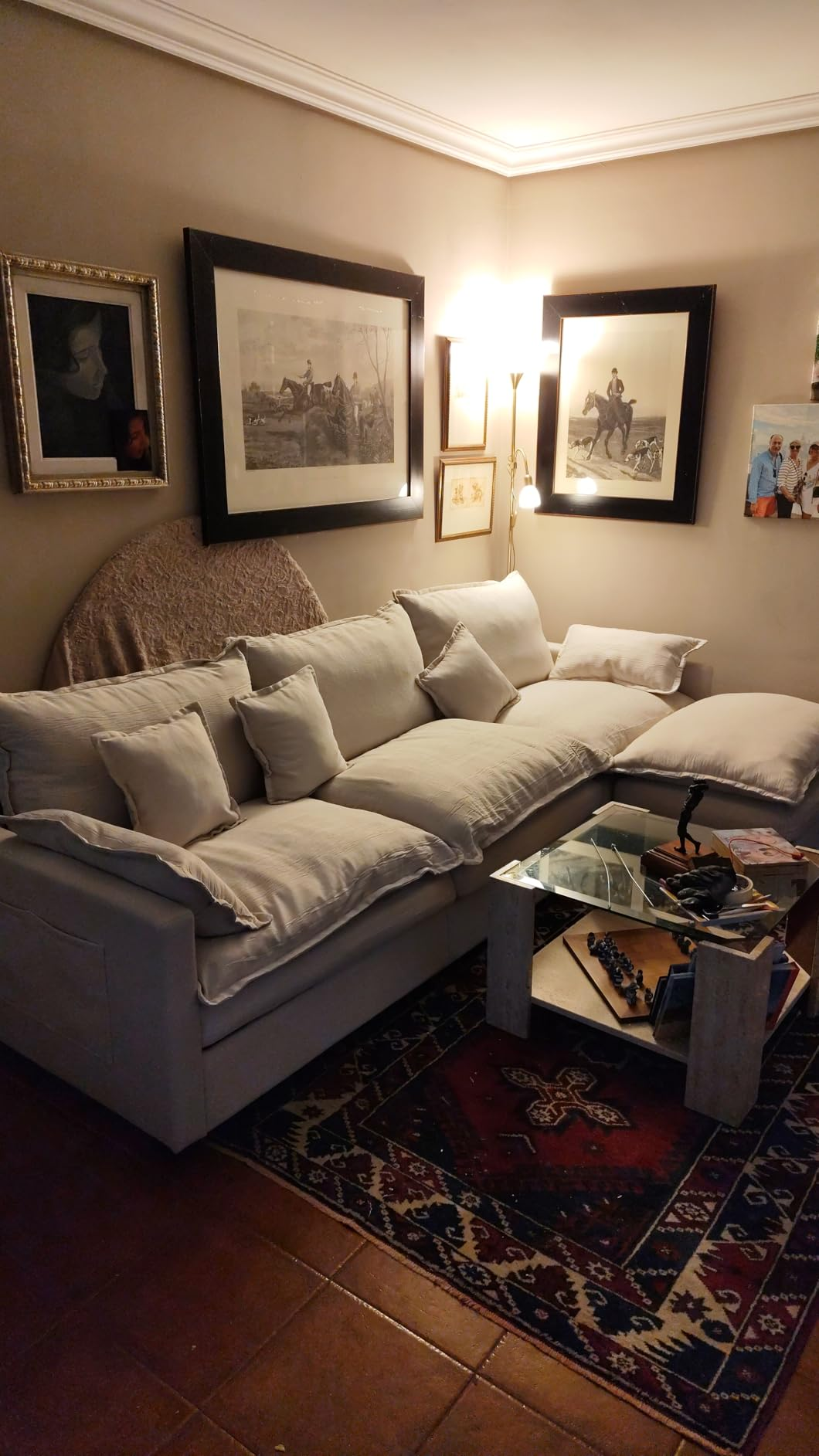 Customer photo of the sofa in a bright apartment